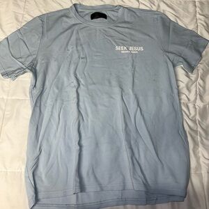 Seek Jesus blue t-shirt (discontinued)